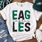 Philadelphia Eagles Distressed Graphic Tee