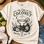 Put the Lime in the Coconut Midnight Margaritas Graphic Tee