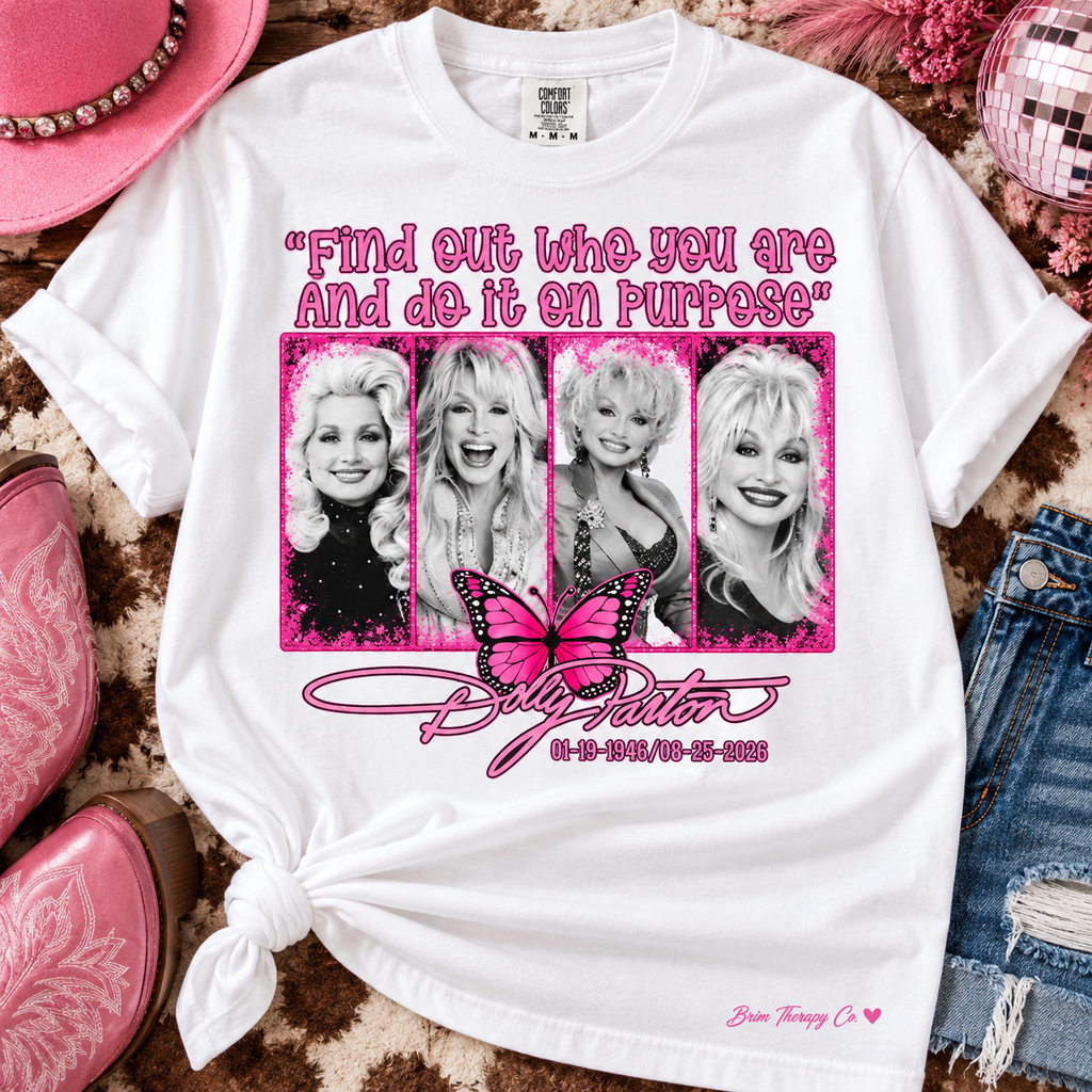 Dolly Parton Find Out Who You Are Graphic Tee