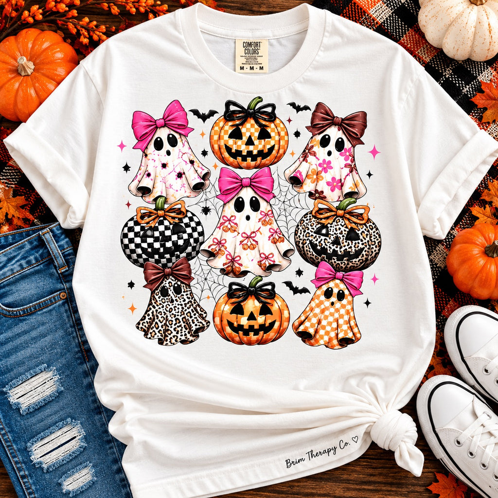 Bows & Boos Halloween Tee