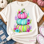 Bright Side of Fall Pumpkin Graphic Tee