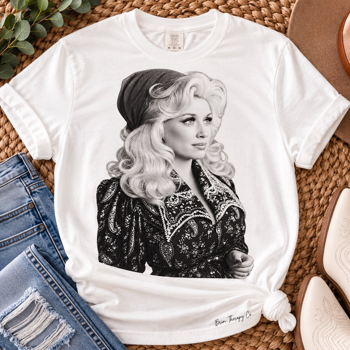 Dolly Parton Vintage Portrait Graphic Tee