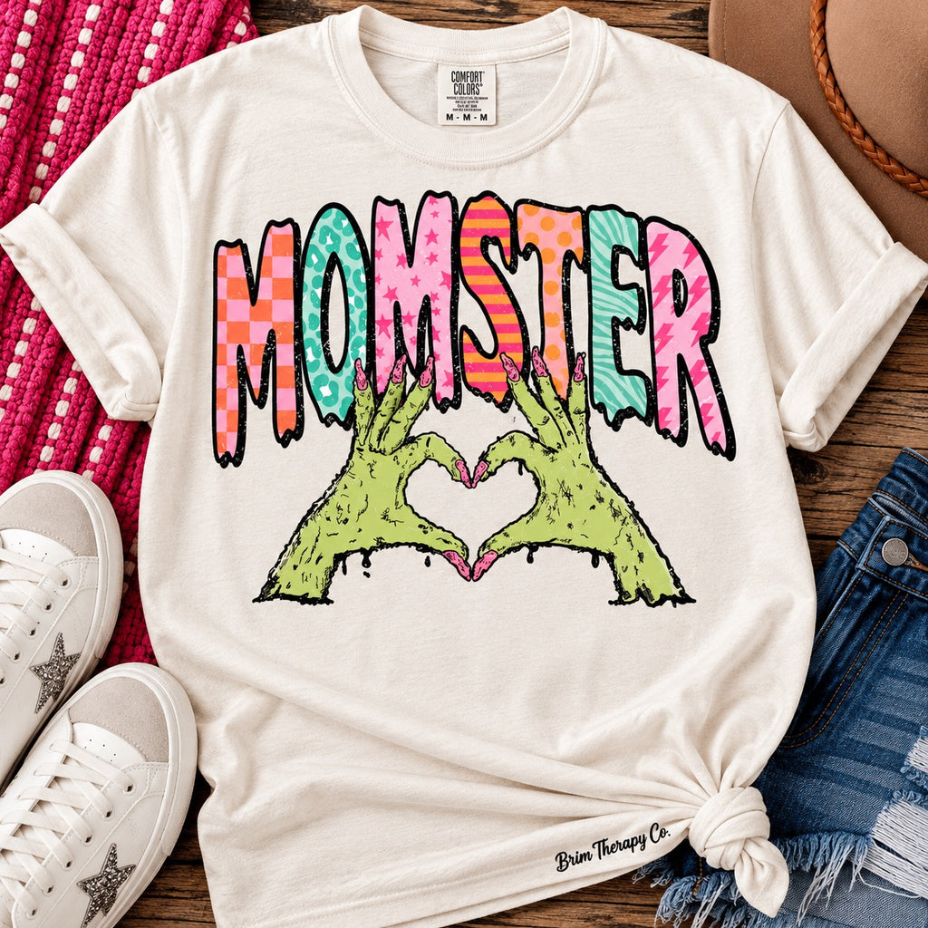 Momster Grinch-Inspired Mama Graphic Tee
