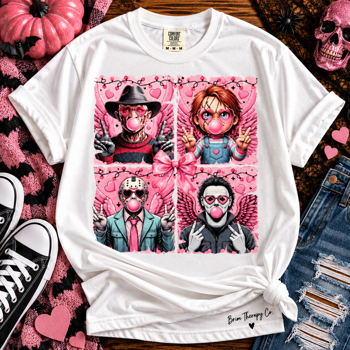 Bubblegum Slashers Valentine Graphic Tee