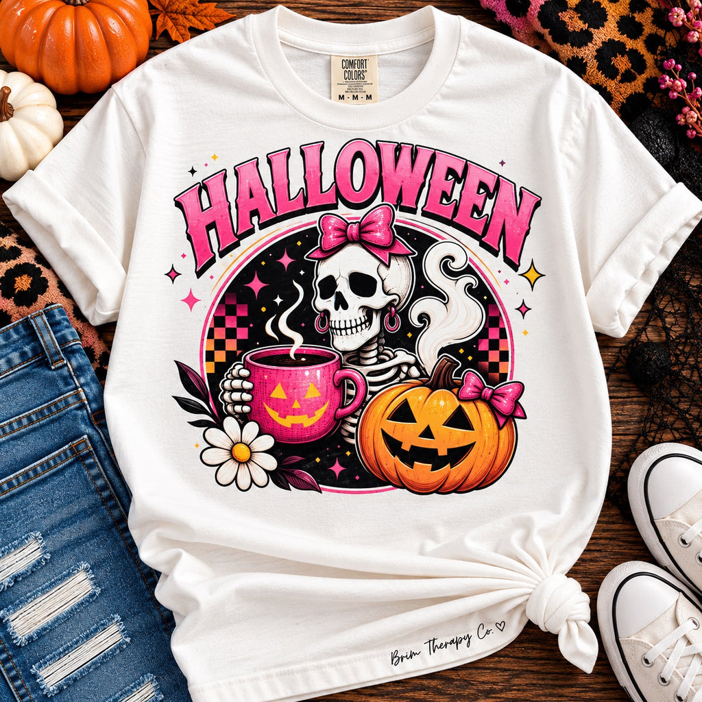 Pumpkin Spice & Spooky Vibes Tee