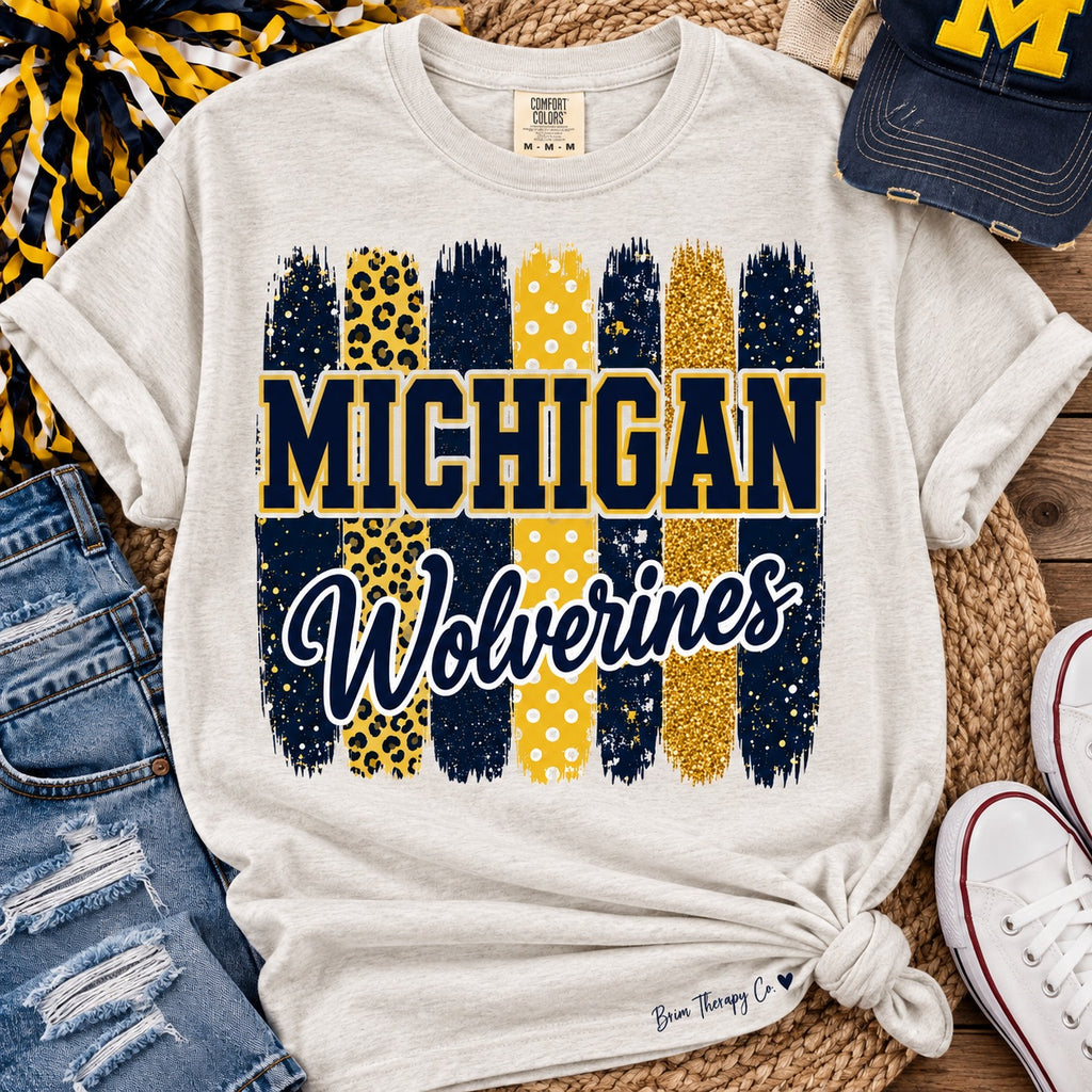 Michigan Wolverines Game Day Graphic Tee