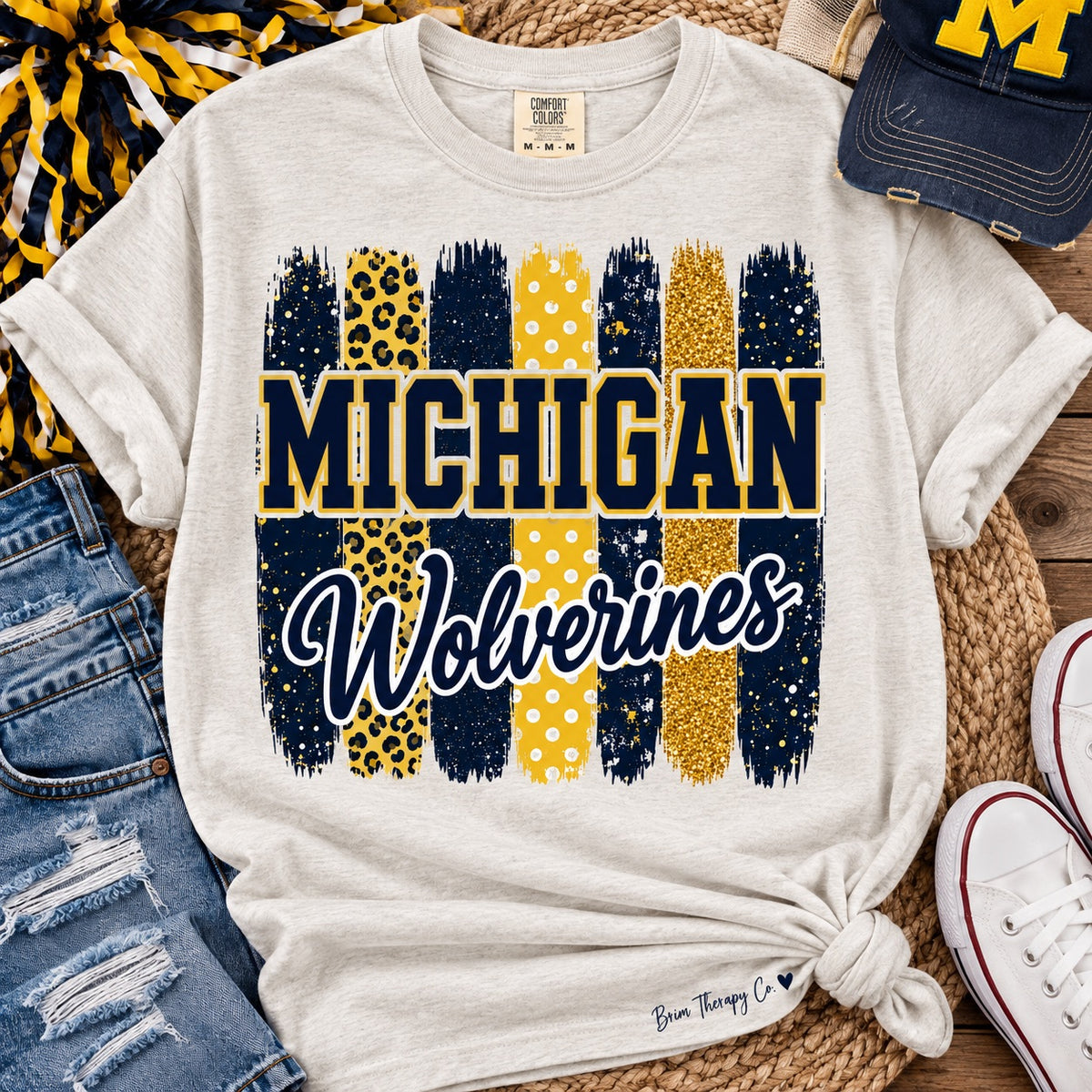 Michigan Wolverines Game Day Graphic Tee