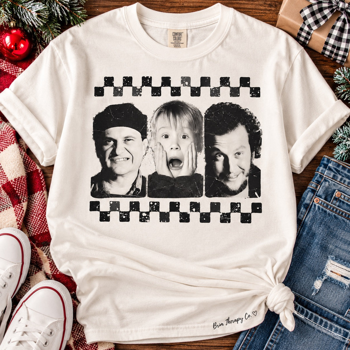 Home Alone Christmas Movie Graphic Tee