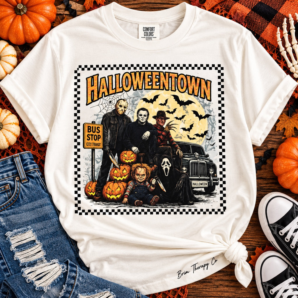 Last Stop Halloweentown Tee