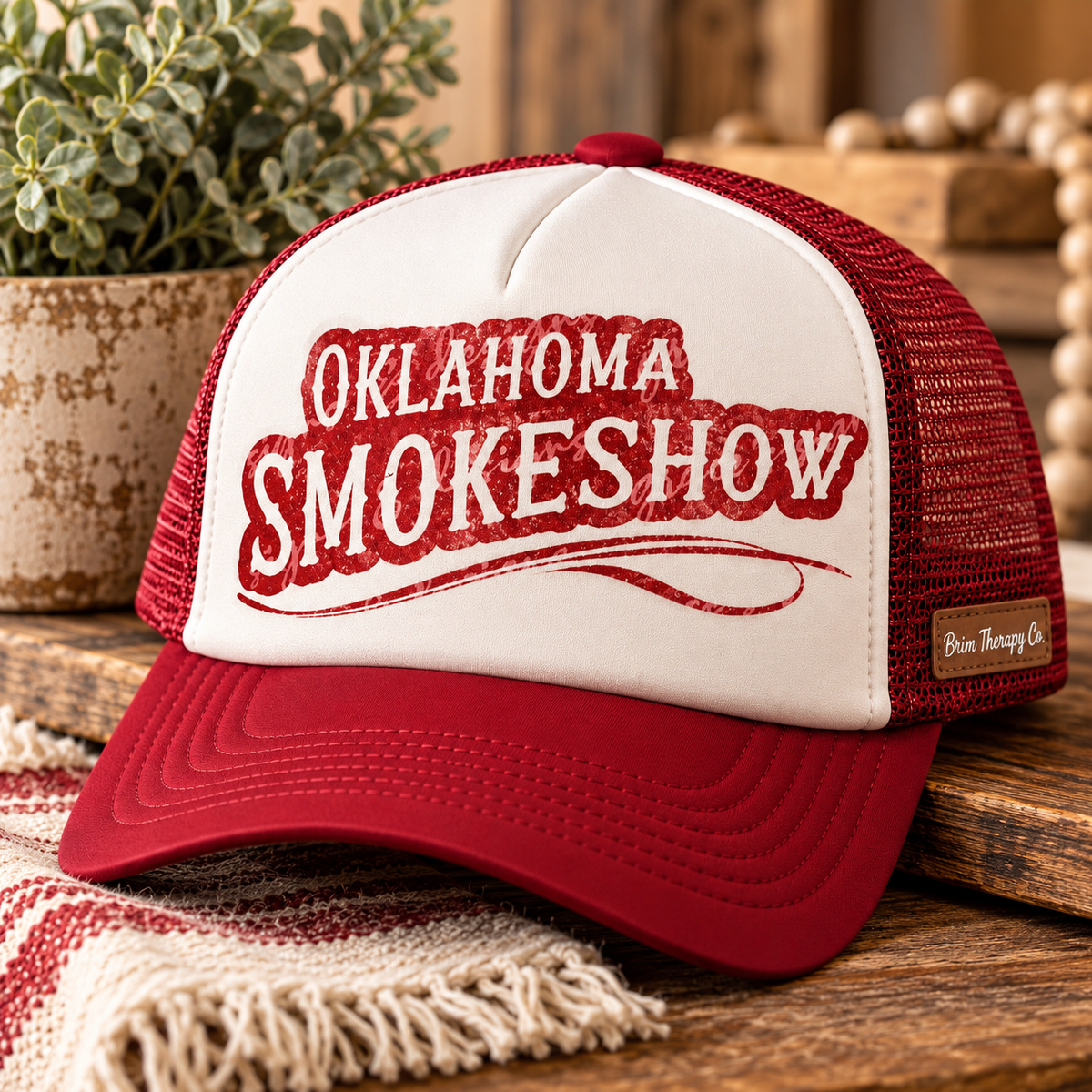 Oklahoma Smokeshow Trucker Hat