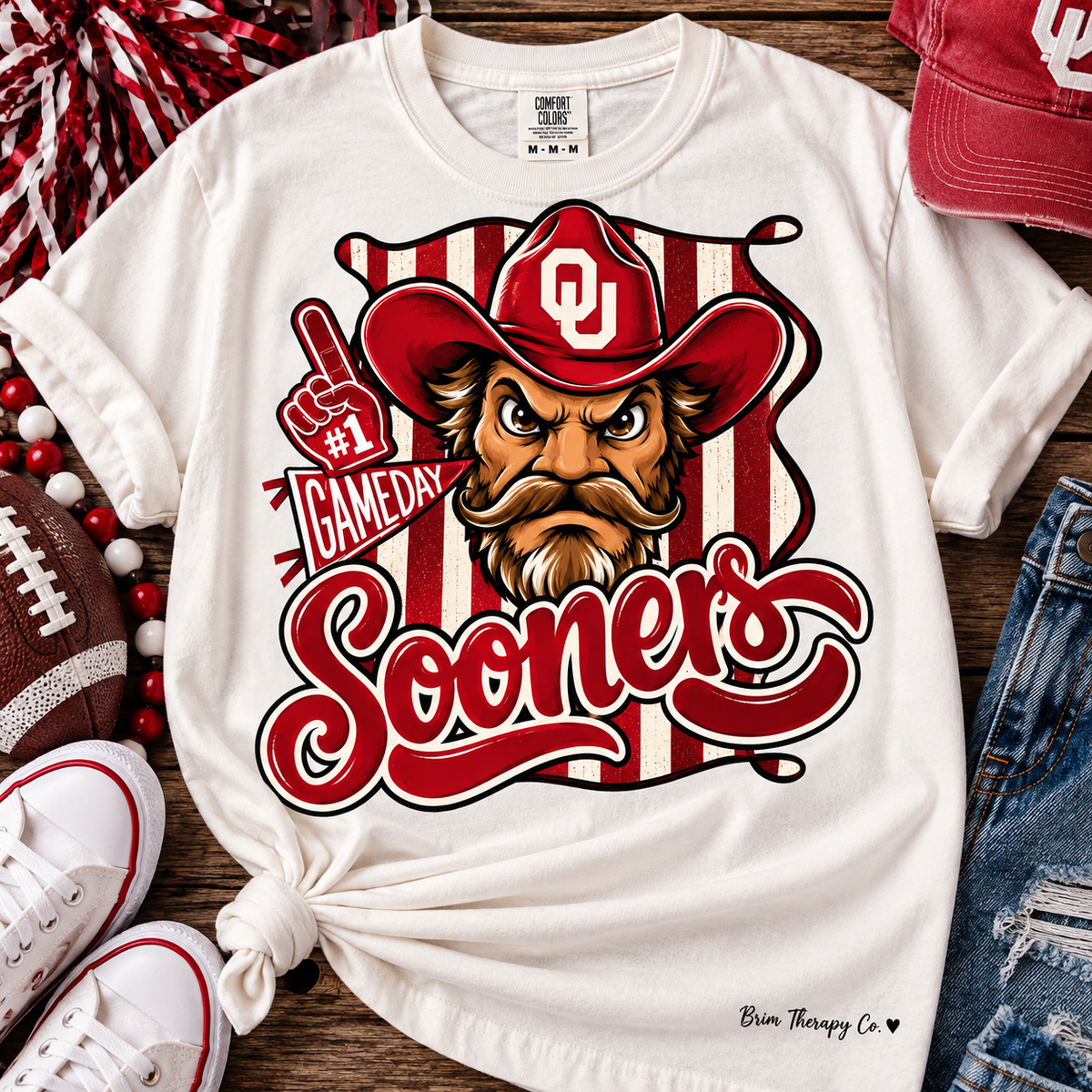Oklahoma Sooners Game Day Graphic Tee