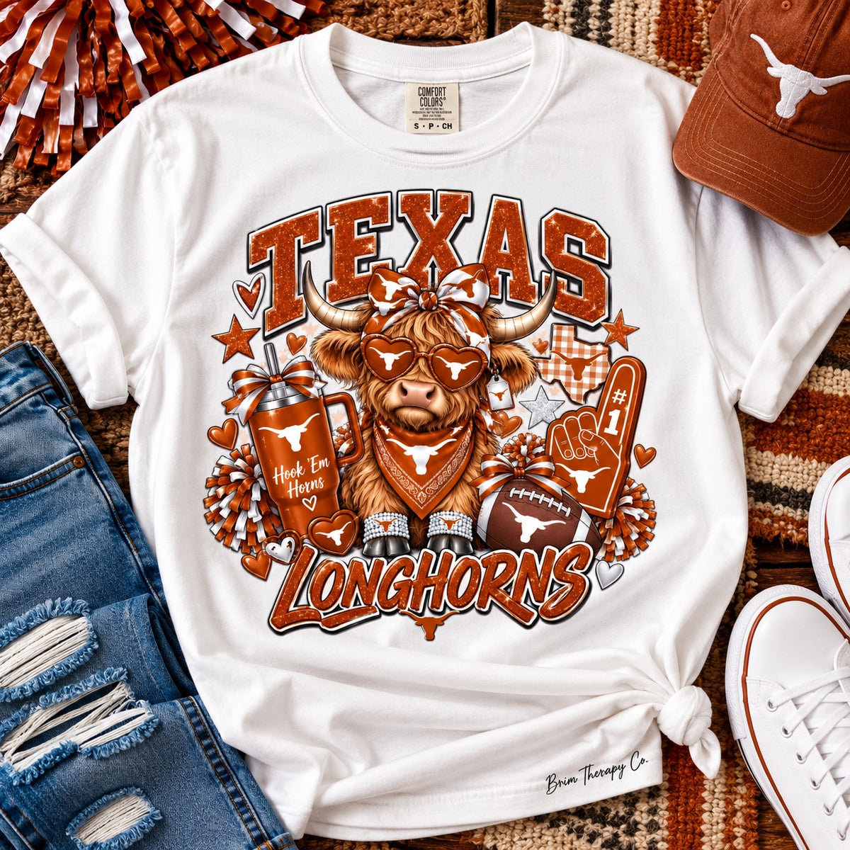 Texas Longhorns Game Day Graphic Tee