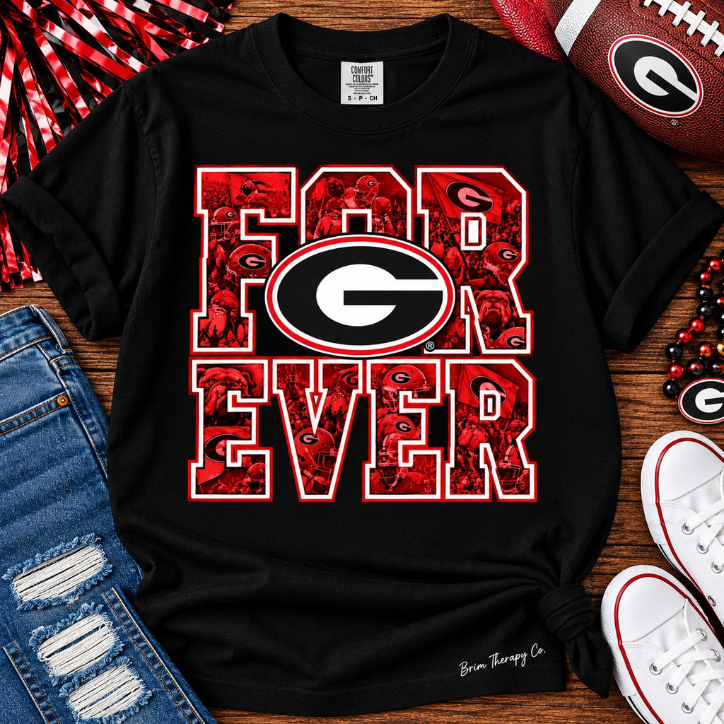 Georgia Bulldogs Forever Graphic Tee