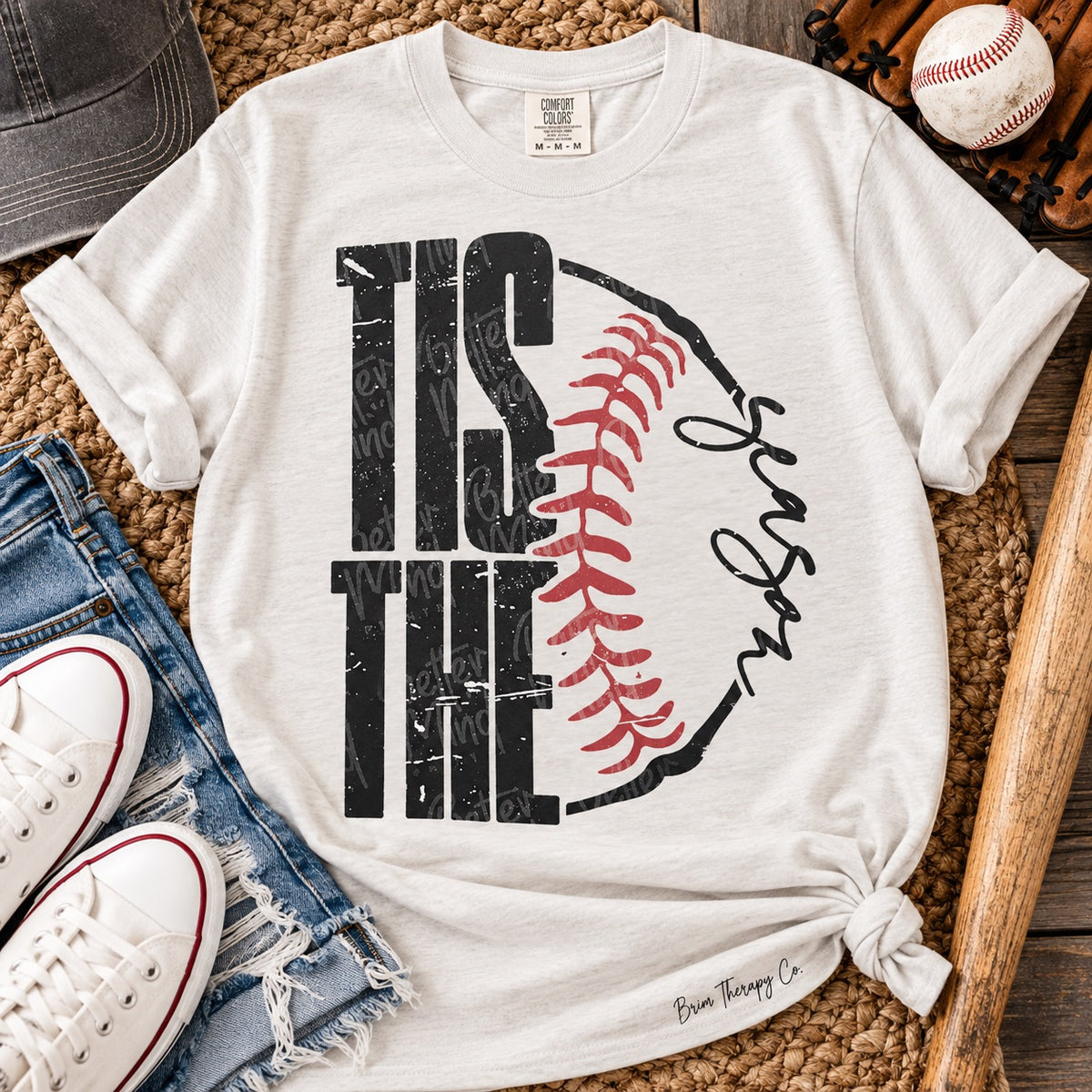 Tis the Season Baseball Graphic Tee