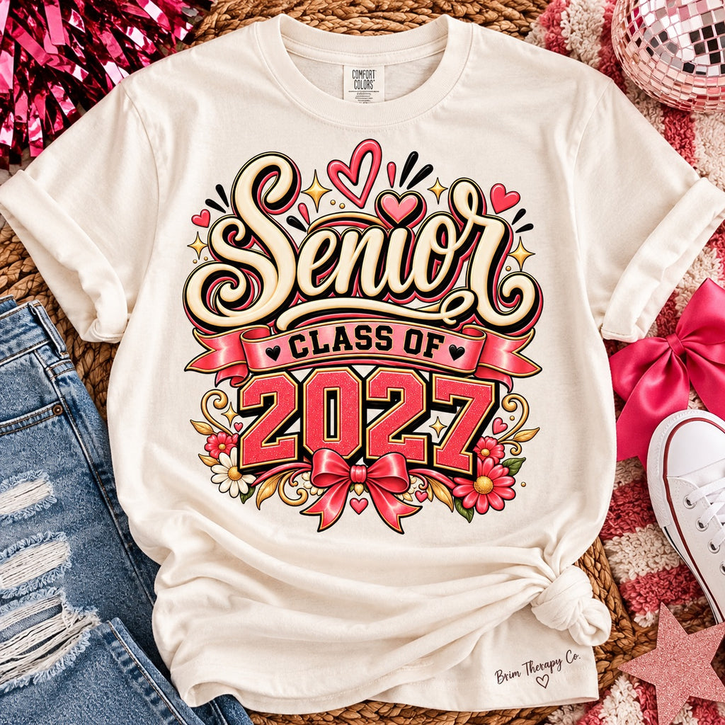 Senior Class of 2027 Graduation Graphic Tee