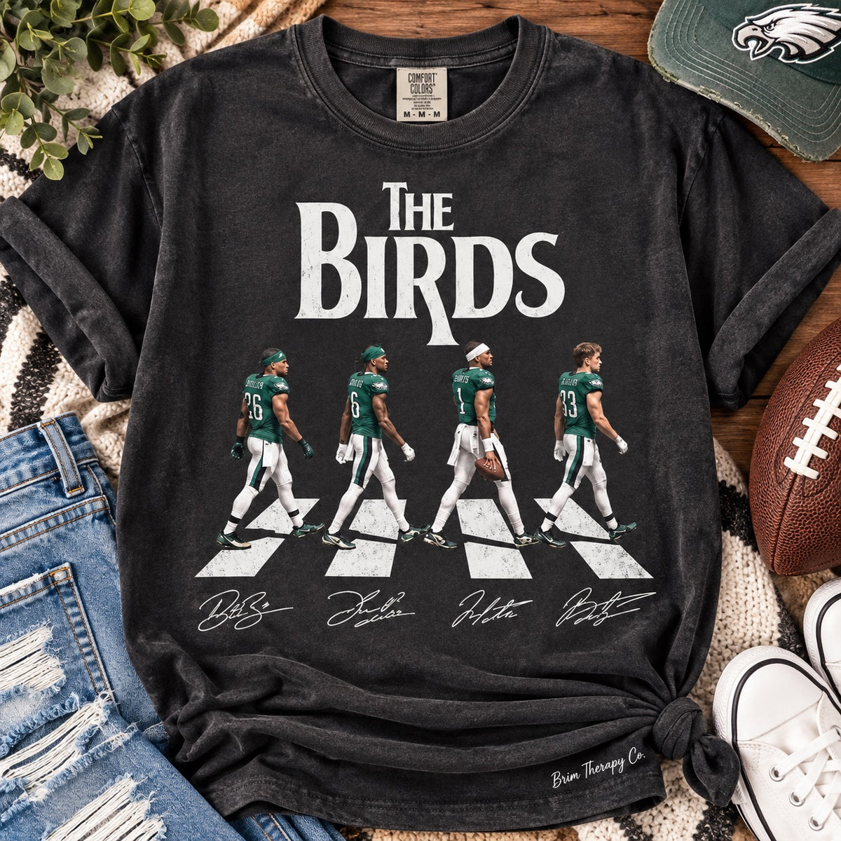 The Birds Philadelphia Eagles Graphic Tee
