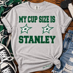 My Cup Size Is Stanley Dallas Stars Graphic Tee