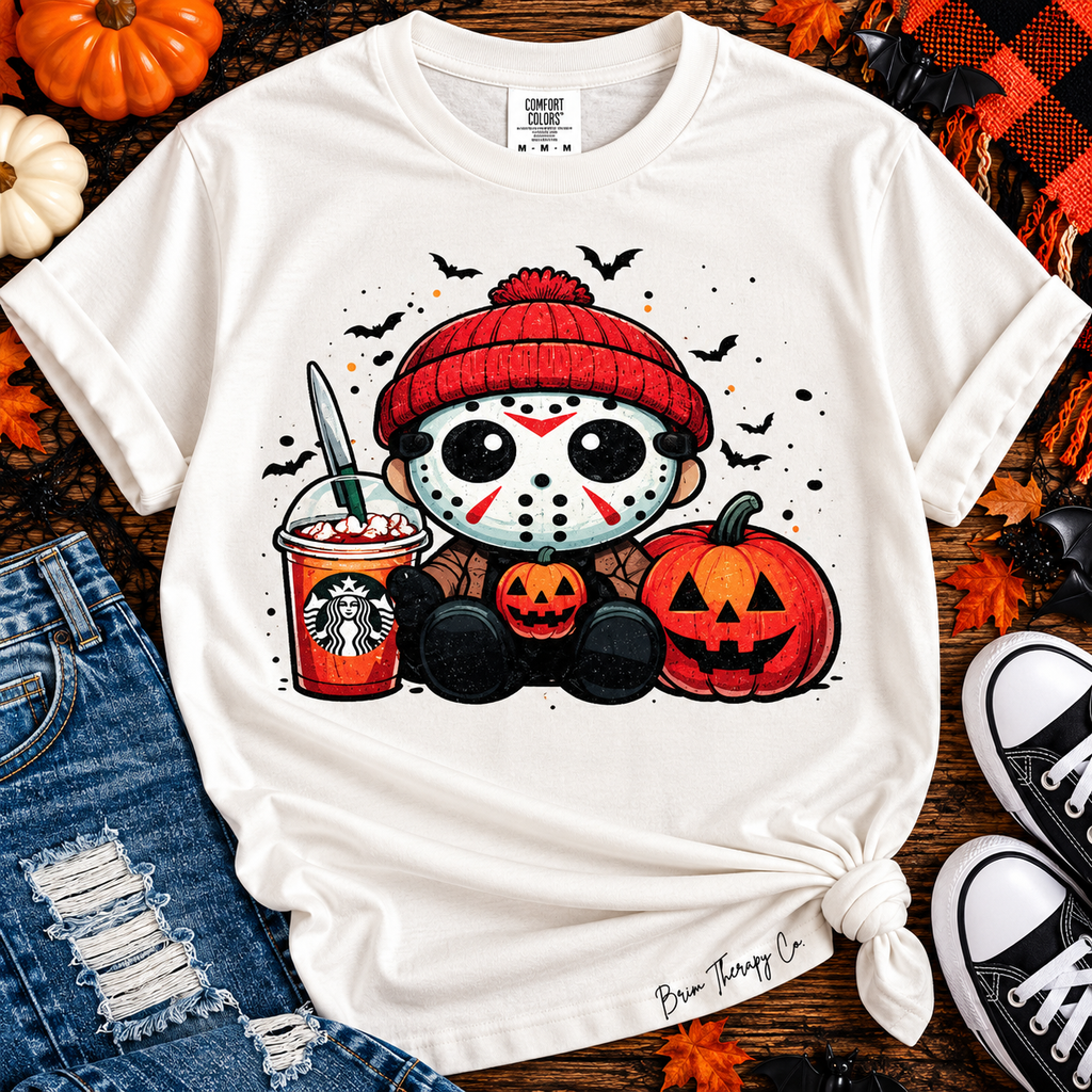 Friday the 13th Coffee Run Halloween Tee