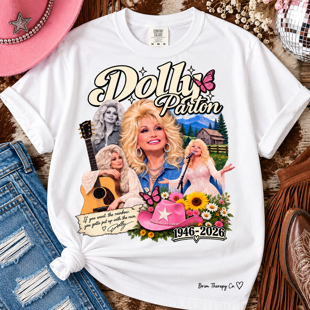 Dolly Parton Country Music Legend Graphic Tee