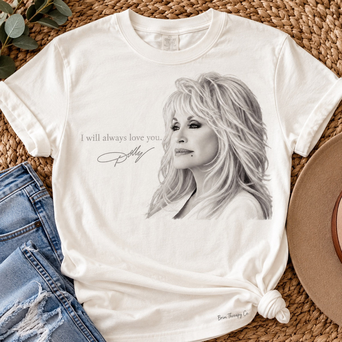 Dolly Parton I Will Always Love You Graphic Tee
