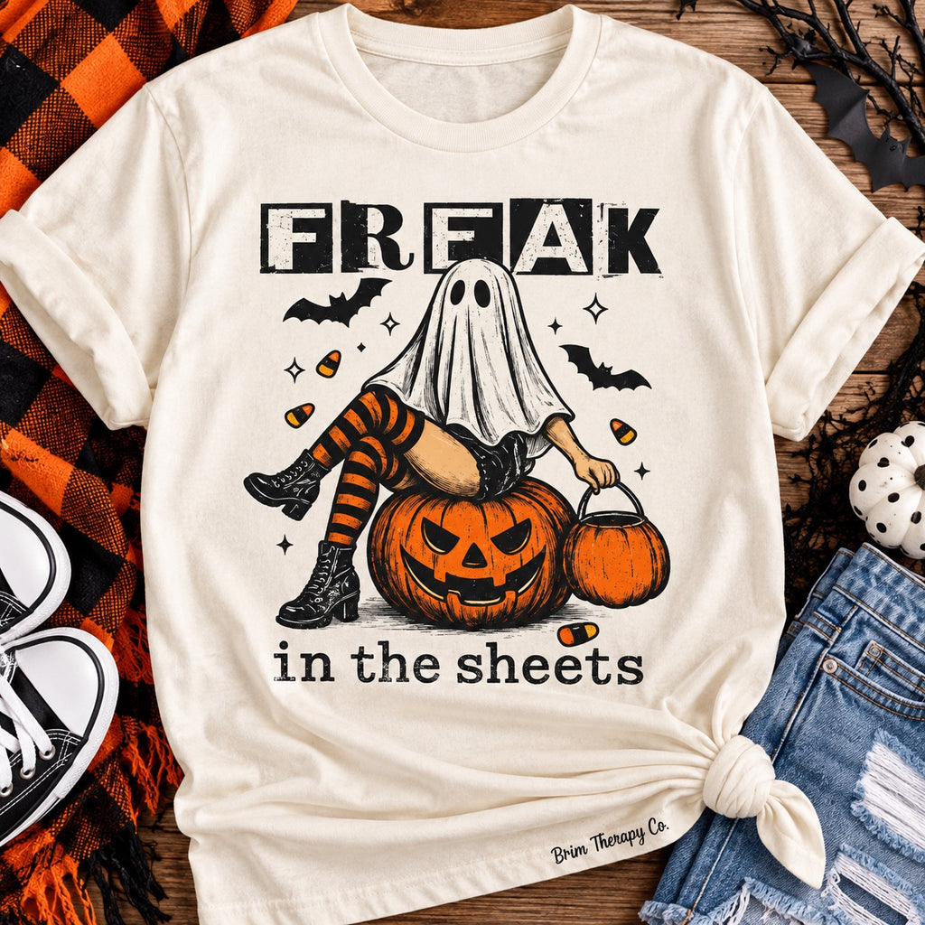Freak in the Sheets Halloween tee