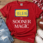 Believe in Sooner Magic Oklahoma Sooners Graphic Tee