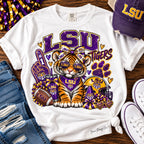 LSU Tigers Game Day Graphic Tee