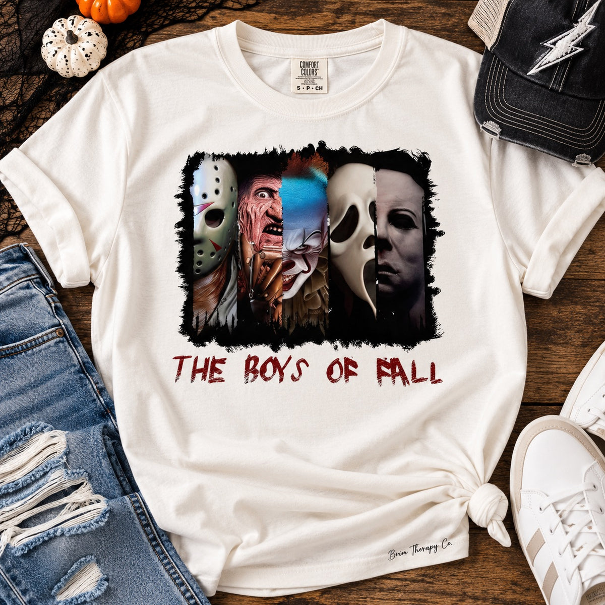The Boys of Fall Horror Graphic Tee
