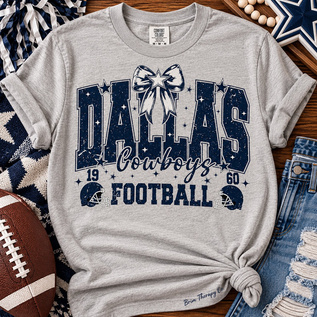 Dallas Cowboys Varsity Bow Graphic Tee