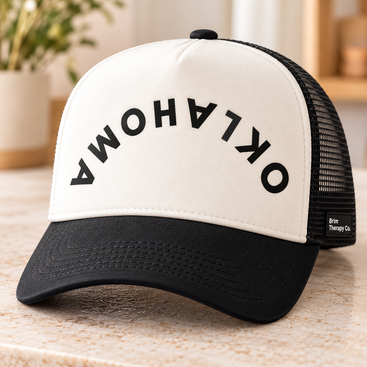 Oklahoma Retro Trucker Hat
