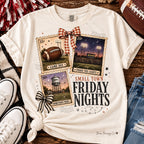Small Town Friday Night Lights Graphic Tee