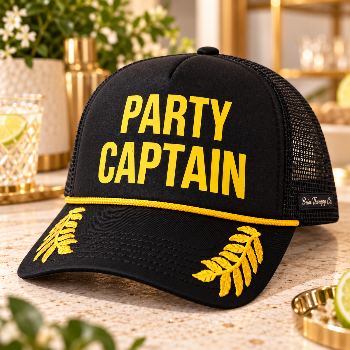 Party Captain Trucker Hat