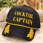 Cocktail Captain Trucker Hat
