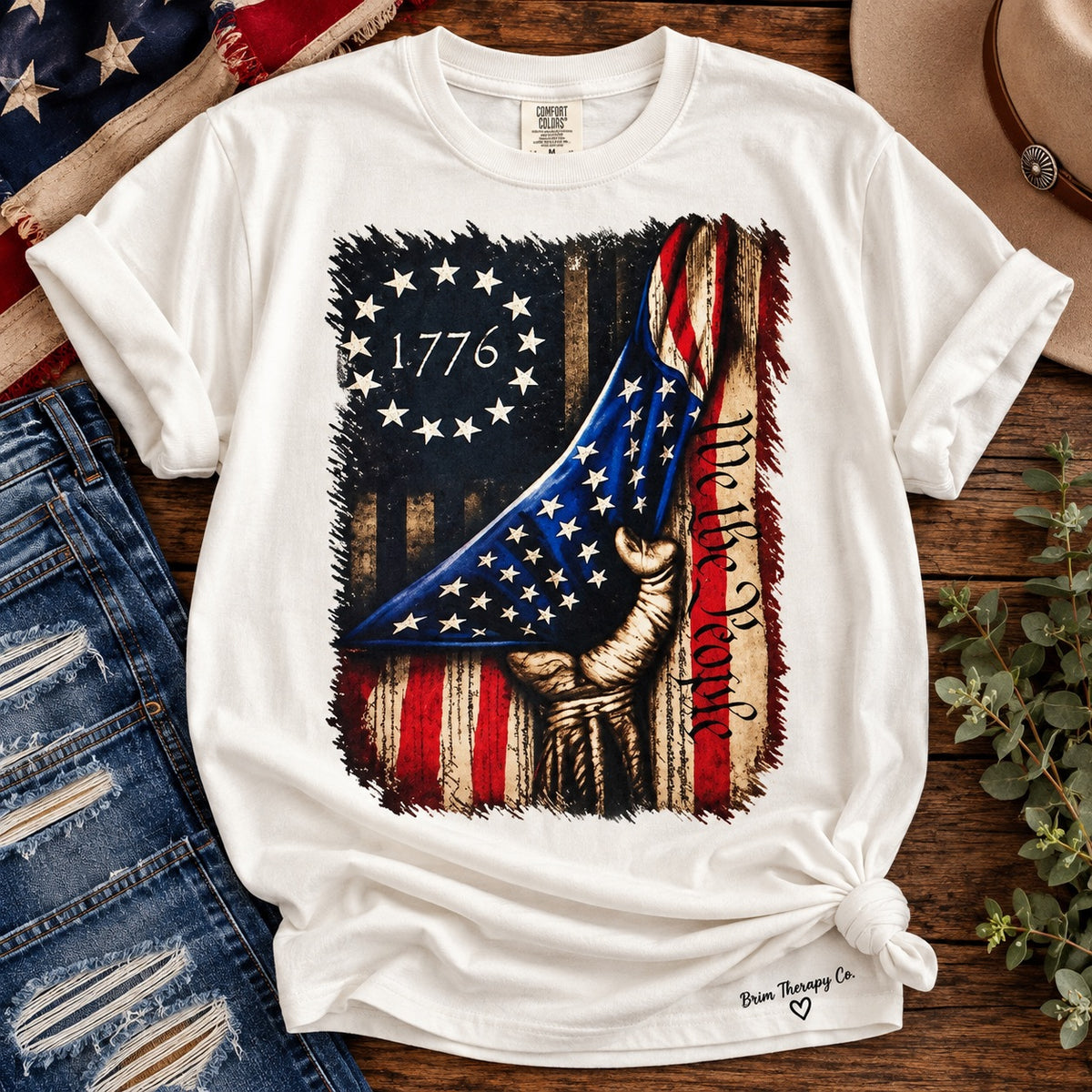 We the People 1776 Patriotic Graphic Tee