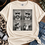 Cool Tiger Photo Booth Graphic Tee