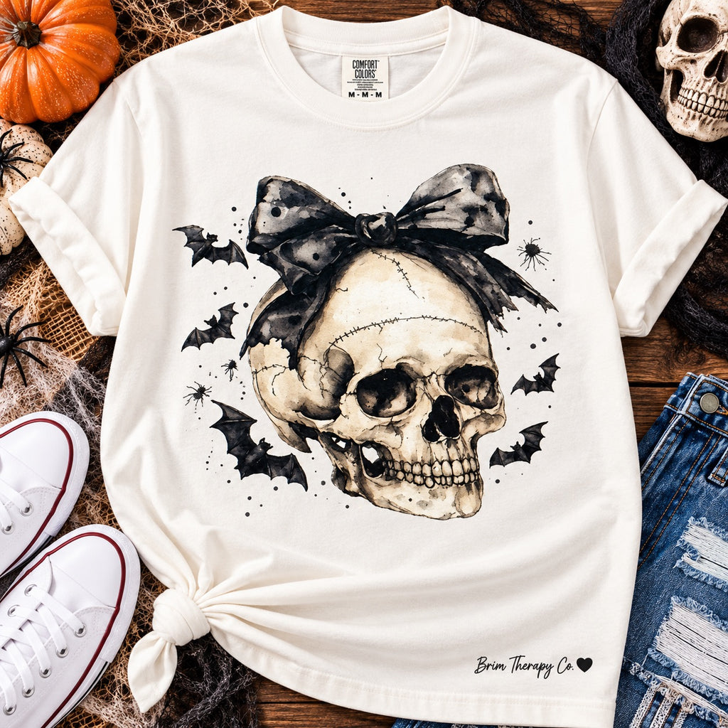 Bow to the Bone Halloween Tee