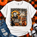Scary Movie Season Halloween Horror Graphic Tee