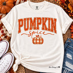 Pumpkin Spice Varsity Graphic Tee