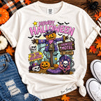 Howdy Halloween Haunted Motel Tee