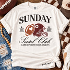Sunday Social Club Football Graphic Tee