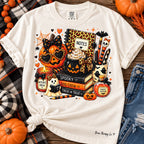 Pumpkins Potions and Spooky Vibes Tee