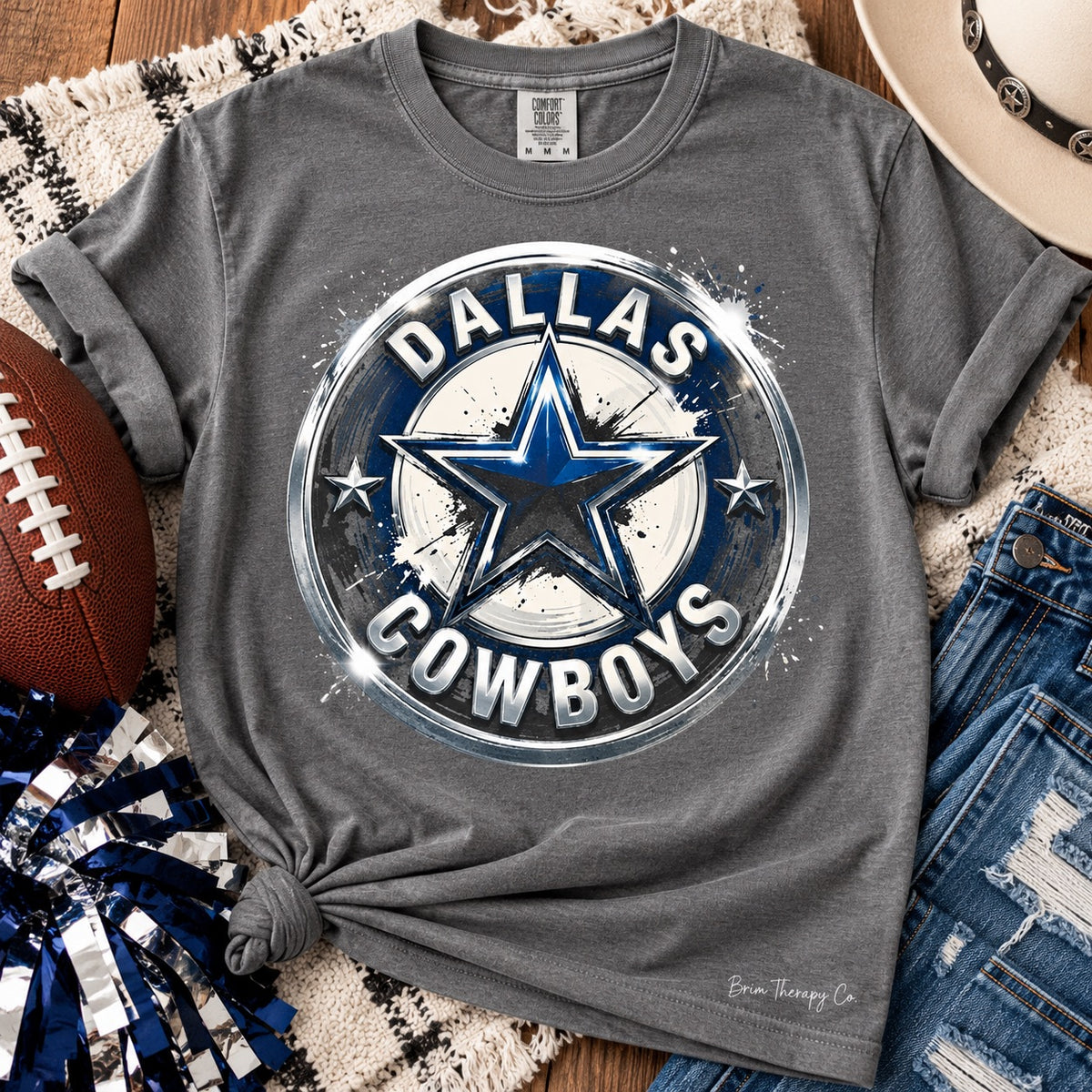 Dallas Cowboys Vintage Star Graphic Tee