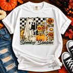 Spooky Season & Sunflowers Graphic Tee