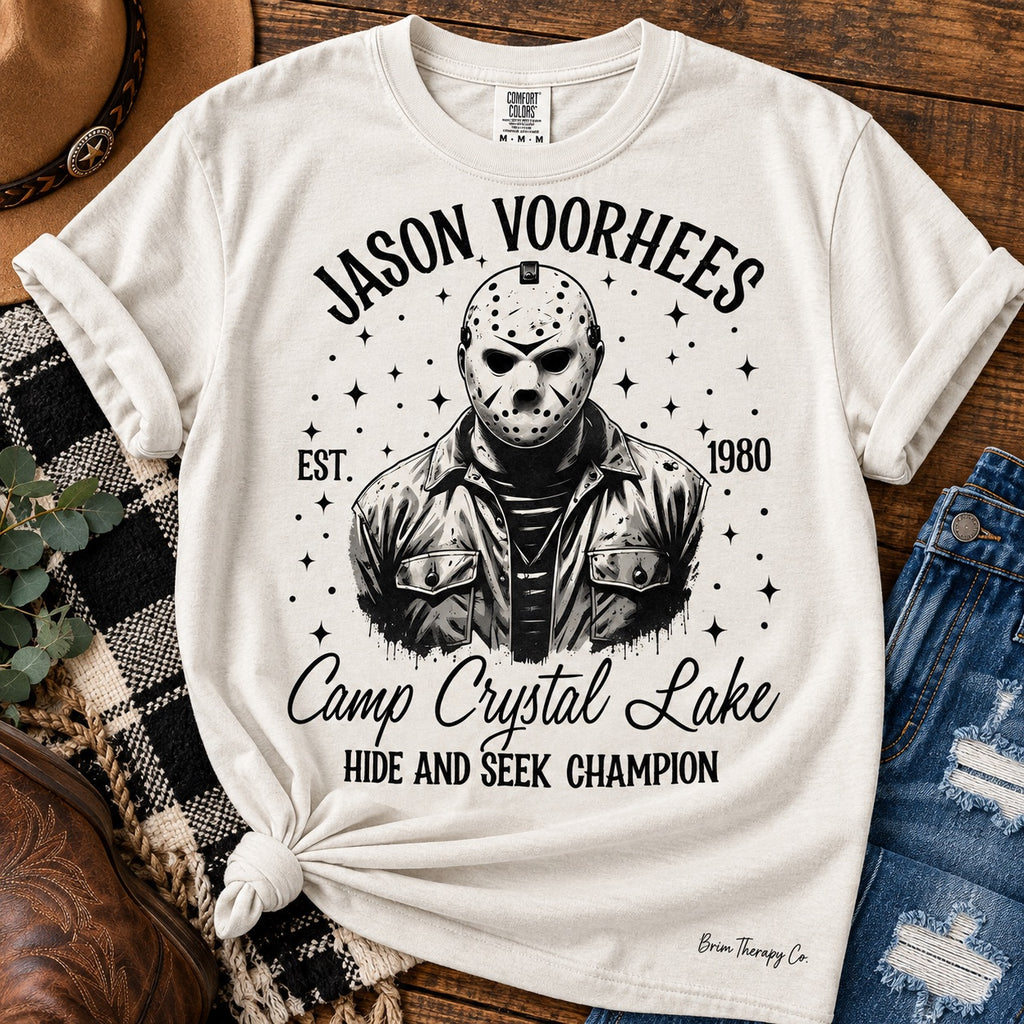Jason Voorhees Camp Crystal Lake Graphic Tee