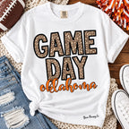 Oklahoma State Game Day Leopard Print Graphic Tee