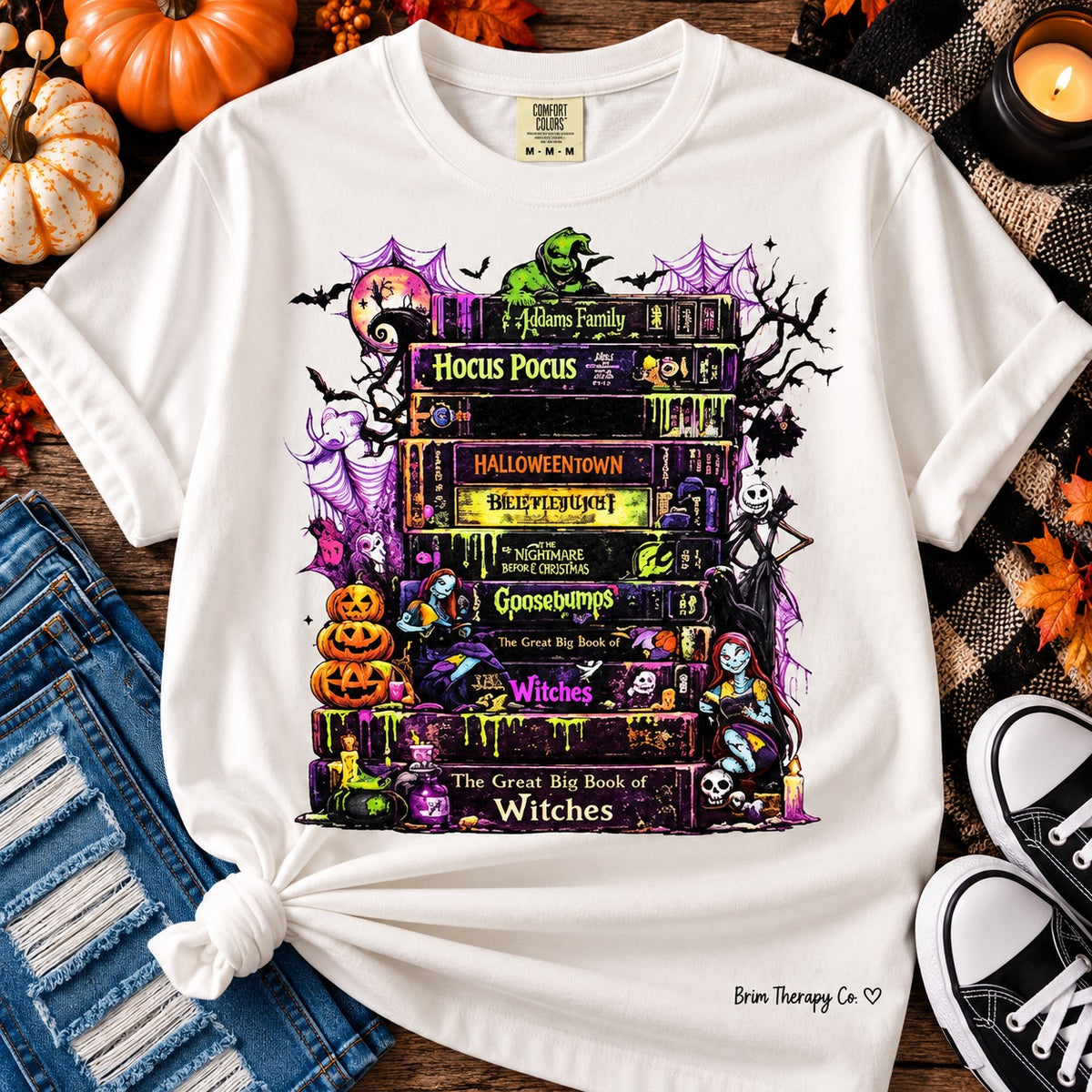 Spooky Nostalgia Movie Night Tee