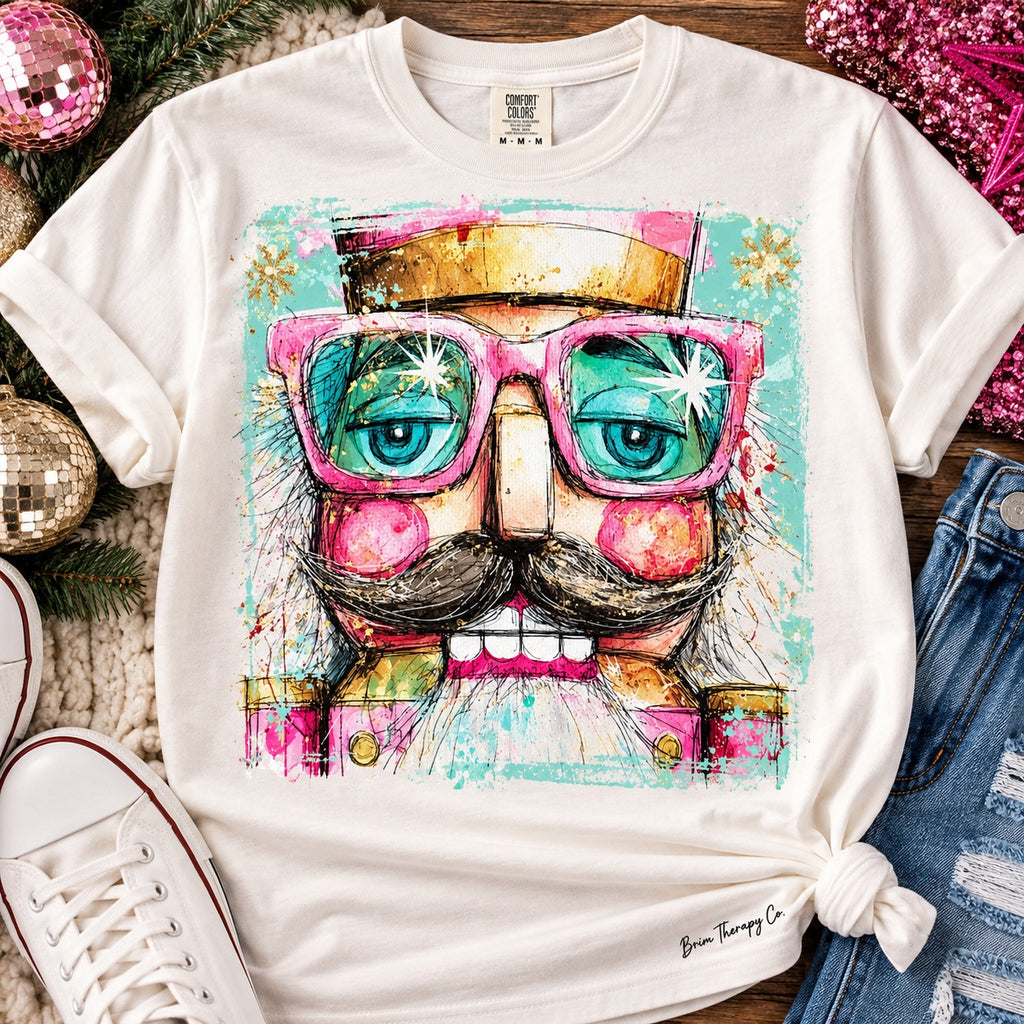 Retro Nutcracker Christmas Tee