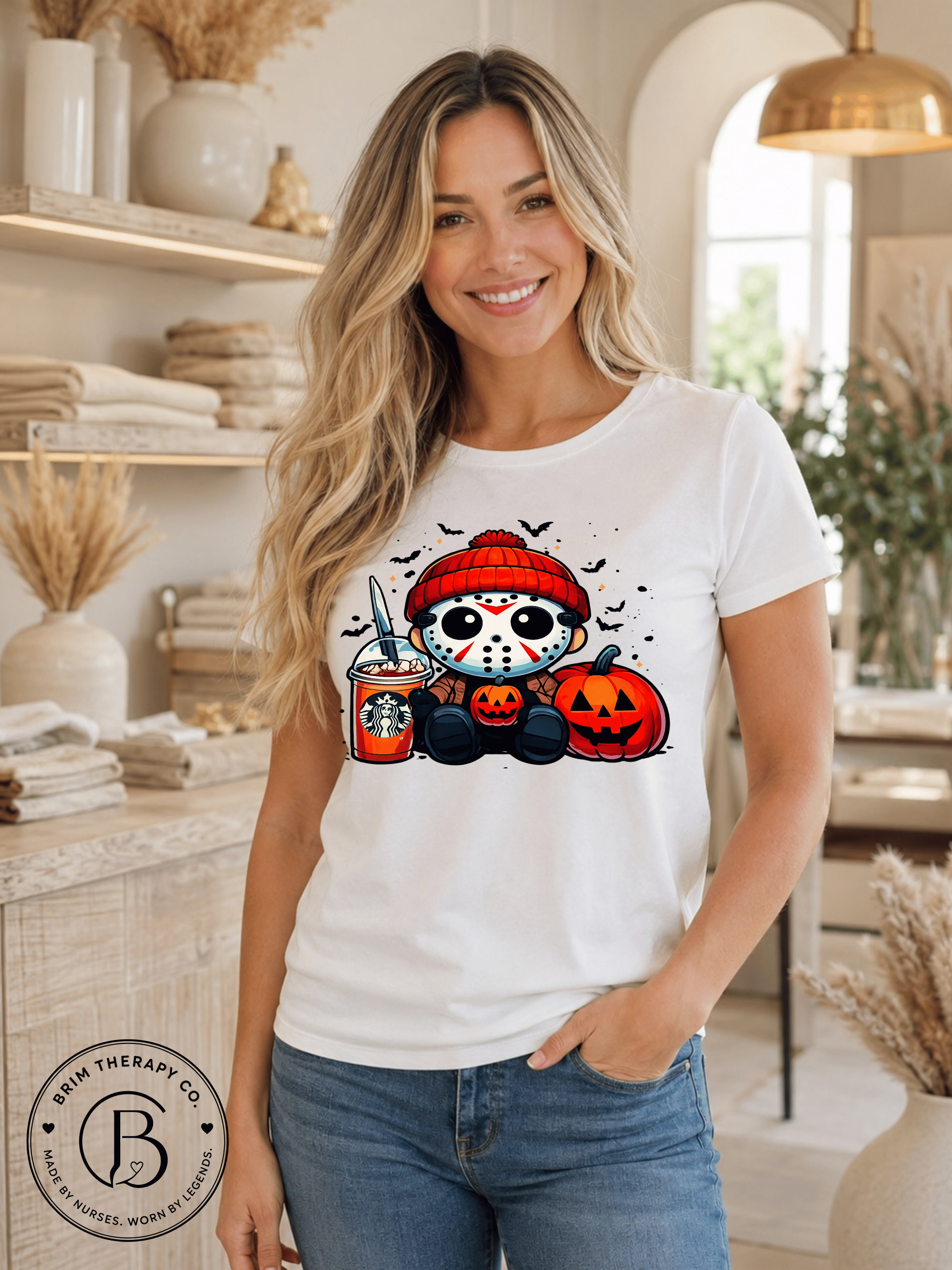 SEHL1041: Friday the 13th Coffee Run Halloween Tee