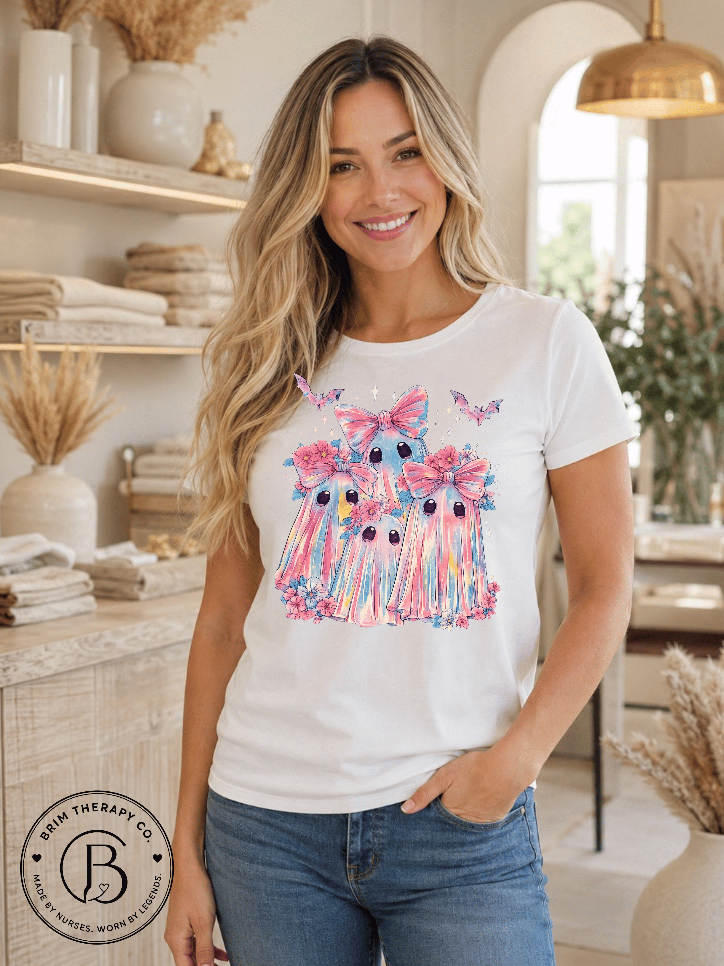 SEHL1012: Pretty Little Boos Halloween Tee