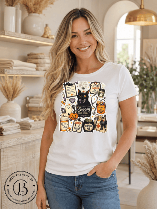 SEHL1025: Spooky but Stable Nurse Tee